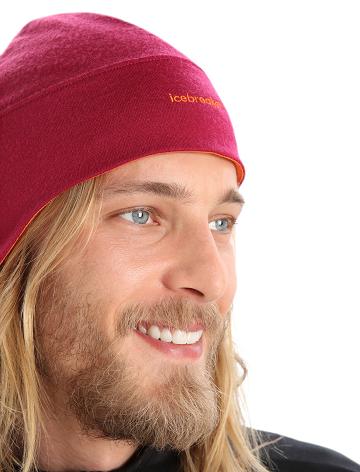 Icebreaker Unisex Merino Quantum Beanie Miesten Hatut Pinkki | FI 1086CTVE